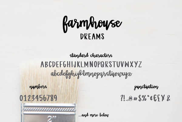 Farmhouse Dreams Script